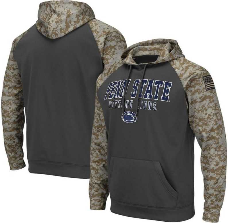 Men's Penn State Nittany Lions Gray Camo Pullover Hoodie,We sell and wholesale Men's Penn State Nittany Lions Gray Camo Pullover Hoodie on line form chian!